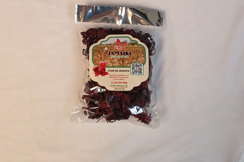 Paquete de flor de jamaica 50g